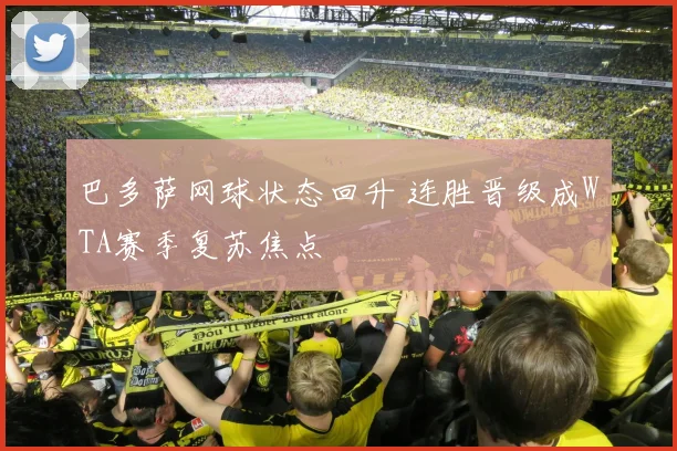 巴多萨网球状态回升 连胜晋级成WTA赛季复苏焦点