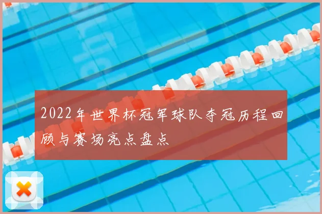 2022年世界杯冠军球队夺冠历程回顾与赛场亮点盘点
